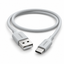 UGREEN US287 2M USB-A-M to USB-C-M 3A Fast Charging & Data Cable - White (60123)