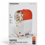 Porodo Lifestyle Popper Hot Air Popcorn Maker 1200W - White/Orange