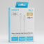 Anker USB-C to USB-C cable retail packaging box, 3 feet length, featuring a white and light blue design with product details and compatibility text.