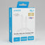 Anker USB-C charging cable retail packaging box, featuring a white and blue design with product details and compatibility icons for Apple, Samsung, and Google.