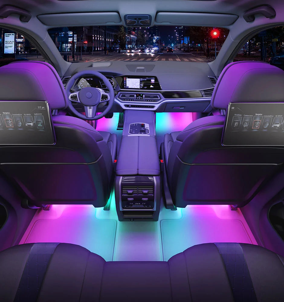 Govee RGBIC Interior Car LED Strip Lights with Bluetooth App Control