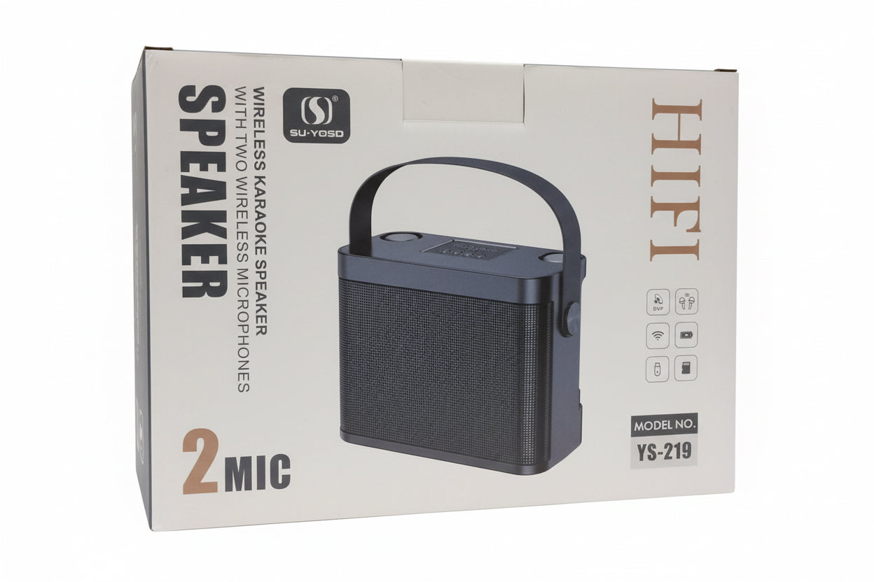 Wireless karaoke speaker Main image