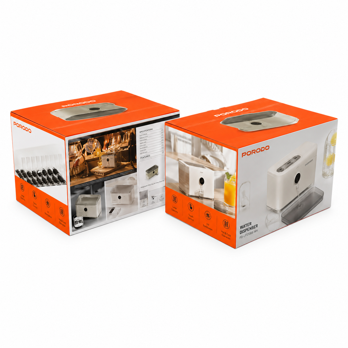 PORODO PORTABLE ICE CUBE MAKER ~ (15MIN-16CUBE) Main image