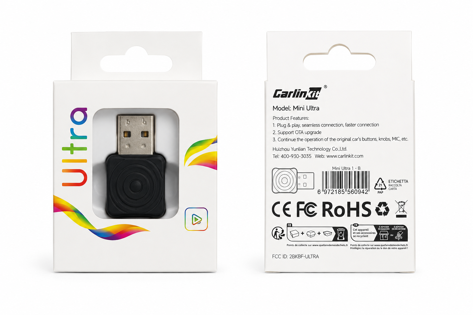 CARLIN KIT WIRELESS CARPLAY MOBILE ADAPTER Main image