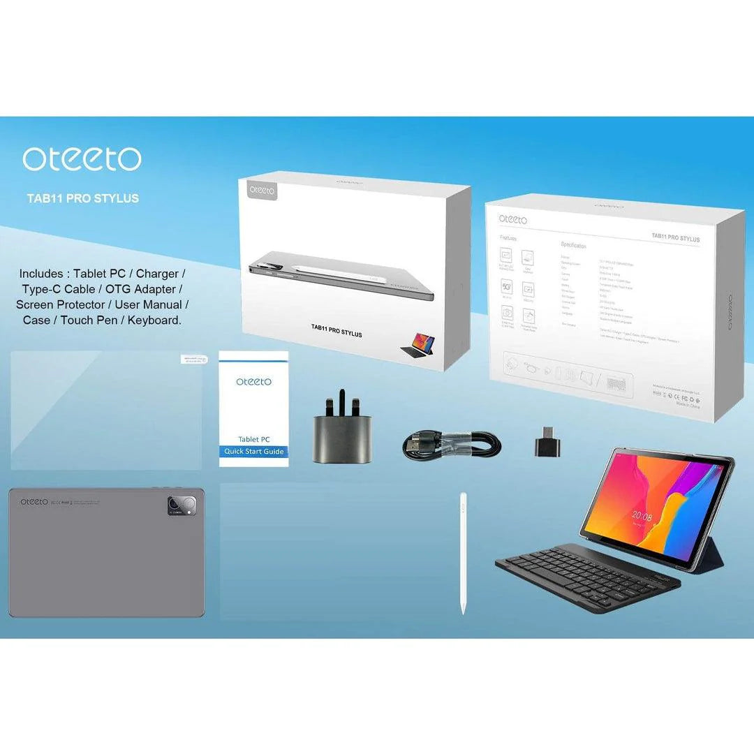 OTEETO TAB 11 PRO STYLUS - 8+512GB