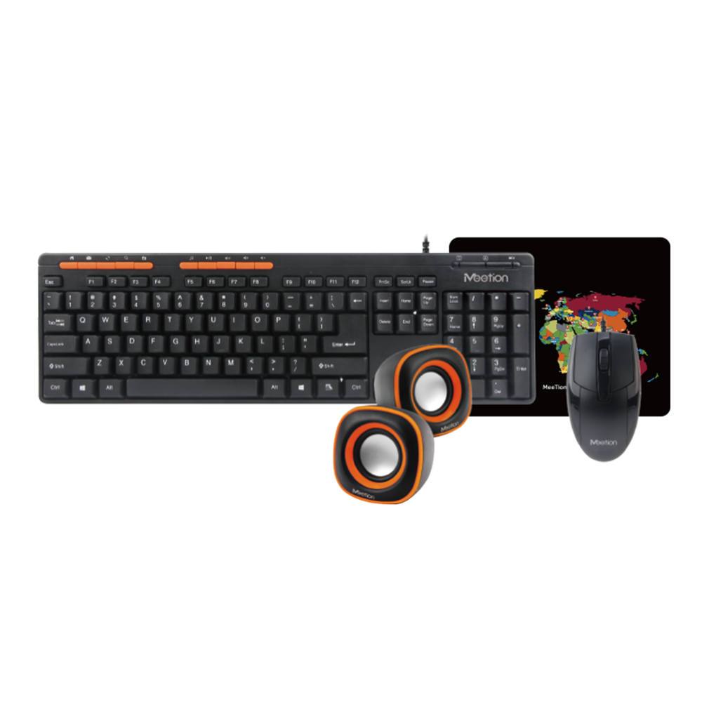 MEETION KEYBOARD,MOUSE&SPEAKER 3-1 COMBO- C105 Main image