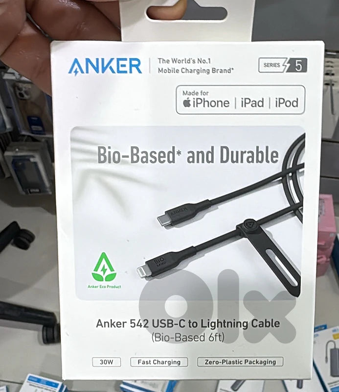 ANKER USB C TO C CABLE ~ (140W-6FT-BLACK)-544