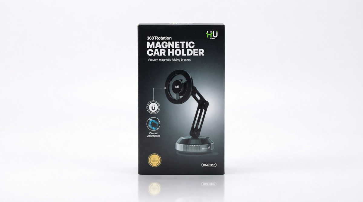 HU Access HAC-1017 360° Vacuum Magnetic Car Holder