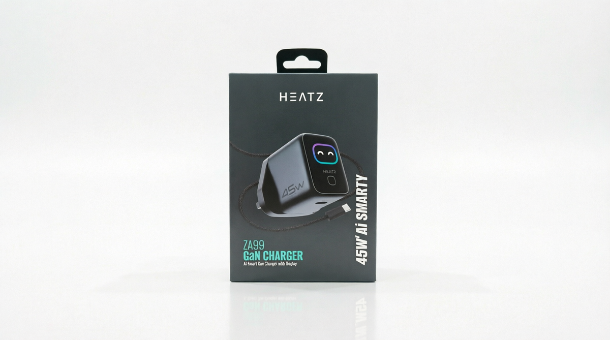 HEATZ ZA99 45W AI Smart GaN Charger with Display