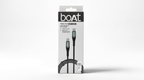 boAt USB-C to USB-C Fast Charging Cable 65W 1.2m - Black