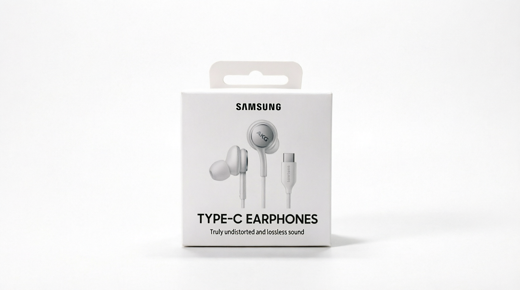 Samsung AKG Type-C Wired Earphones EO-IC100 - White صورة ثانوية