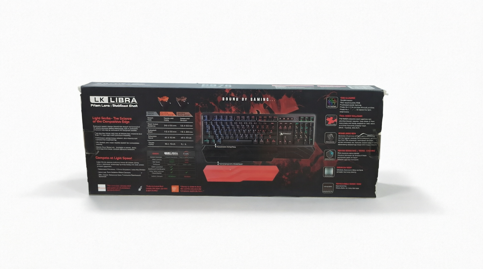 Bloody B975 Light Strike RGB Optical Gaming Keyboard - Brown Switch صورة ثانوية