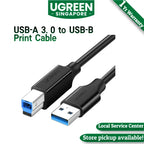 UGREEN USB 3.0 Type-AM to Type-BM SuperSpeed Printer & Scanner Cable