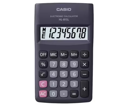 CASIO CALCULATOR HL-815L-BK Main image