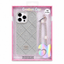 iP 14 Pro Max Ladies Cover With Stone and Lanyard