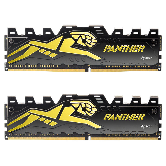 APACER PANTHER GOLDEN 3200MHZ 32GB KIT  ( 16GB X 2 )GAMING RAM Main image