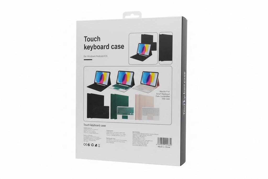 Touch keyboard case