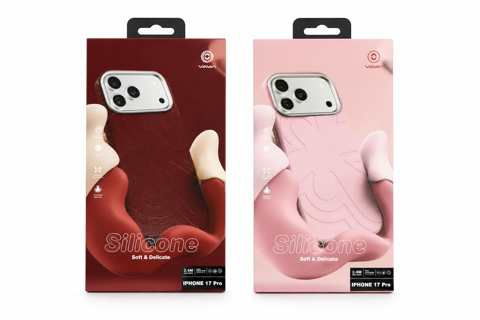 VAWI iP 17 Pro Silicon Case