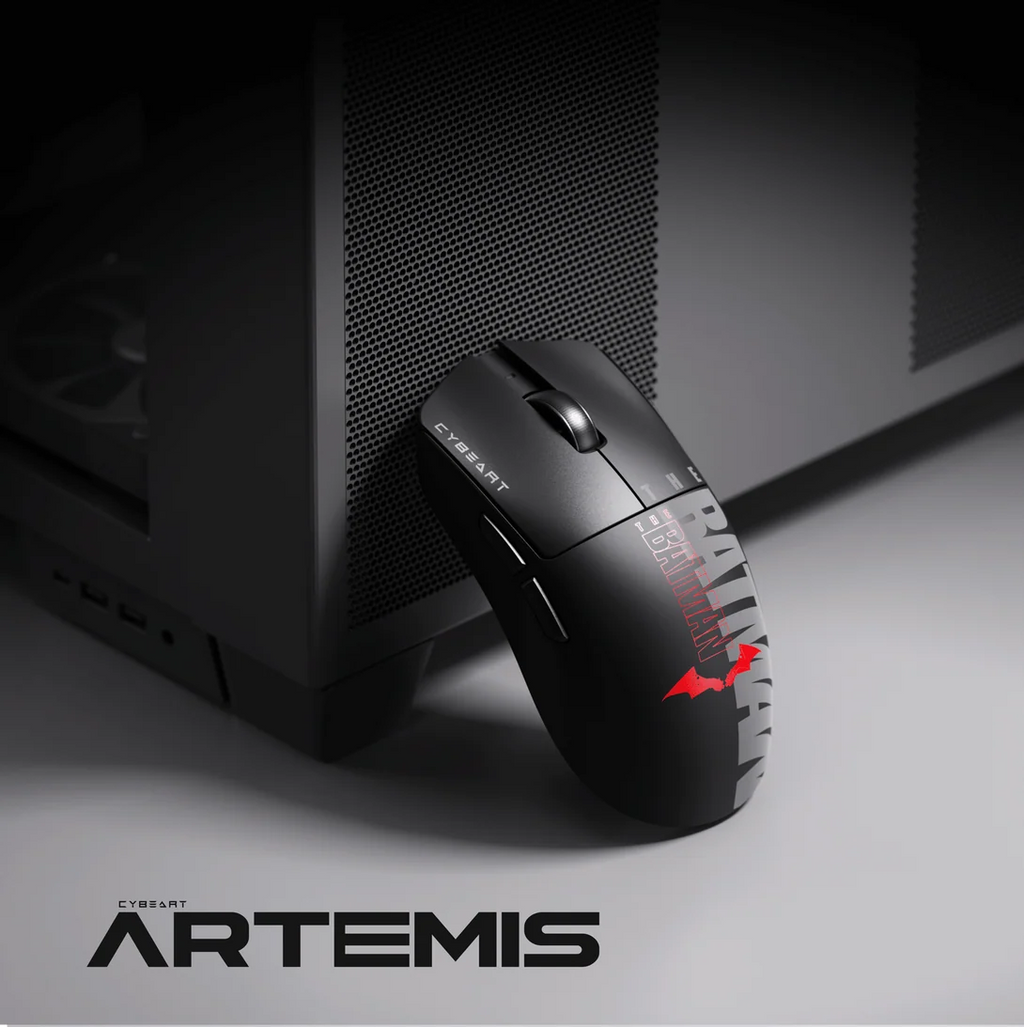 CYBEART ARTEMIS 52g Ultra-Lightweight Wireless Gaming Mouse - Black