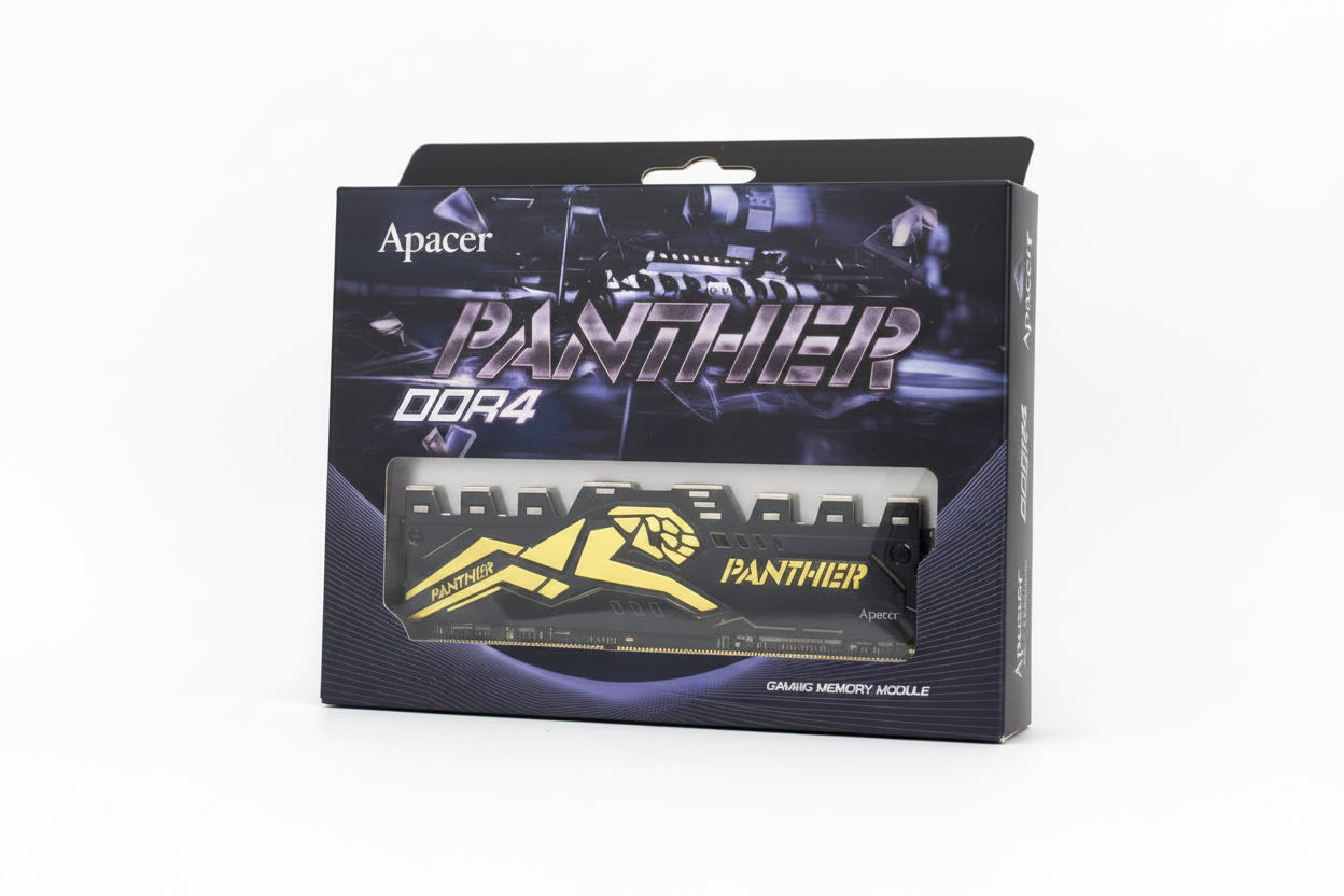 APACER PANTHER GOLDEN 3200MHZ 16GB SNGL (16GB X1 )GAMING RAM Main image