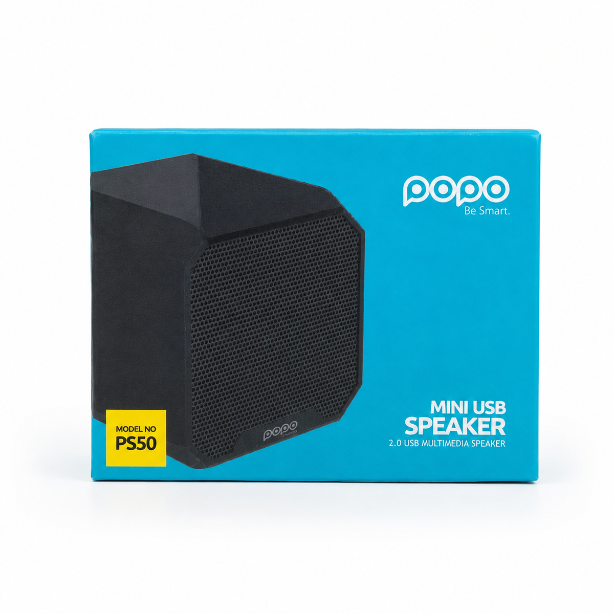 POPO PS50 2.0 Mini USB Multimedia Speaker - Black
