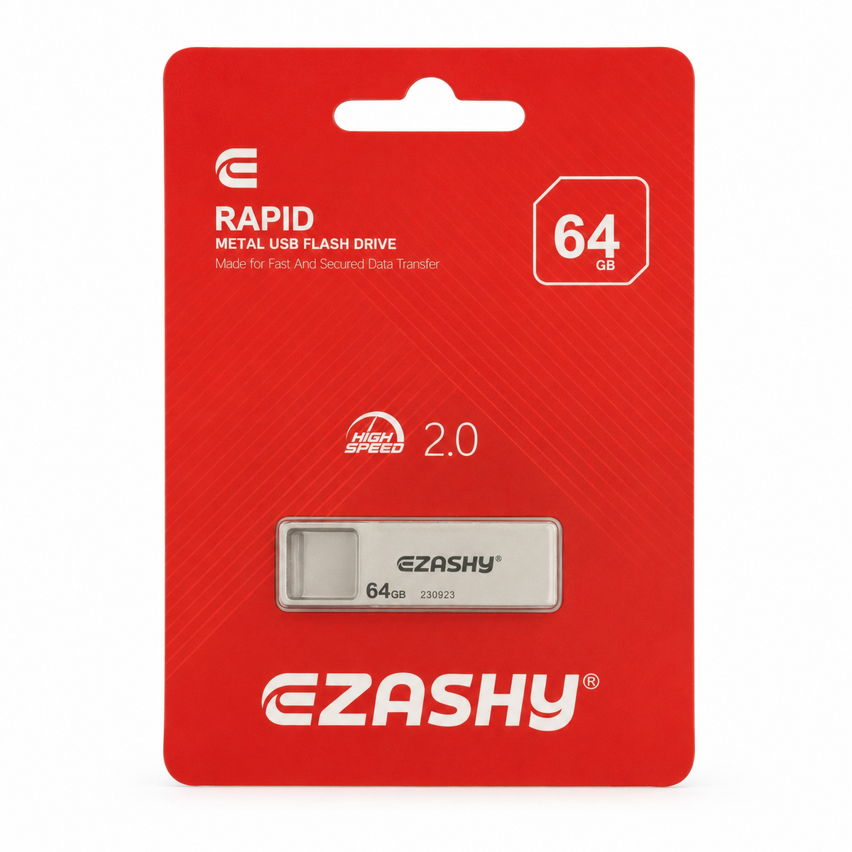 EZASHU Rapid USB 2.0 Flash Drive 64GB الصورة الرئيسية