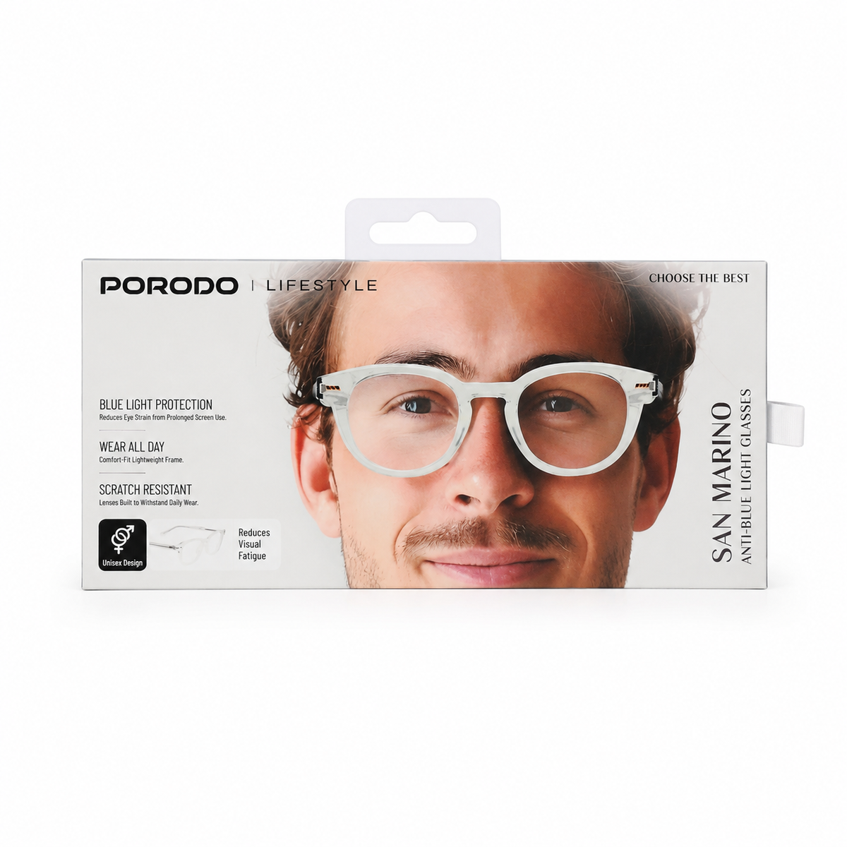 Porodo Lifestyle Perea Anti-Blue Light Glasses
