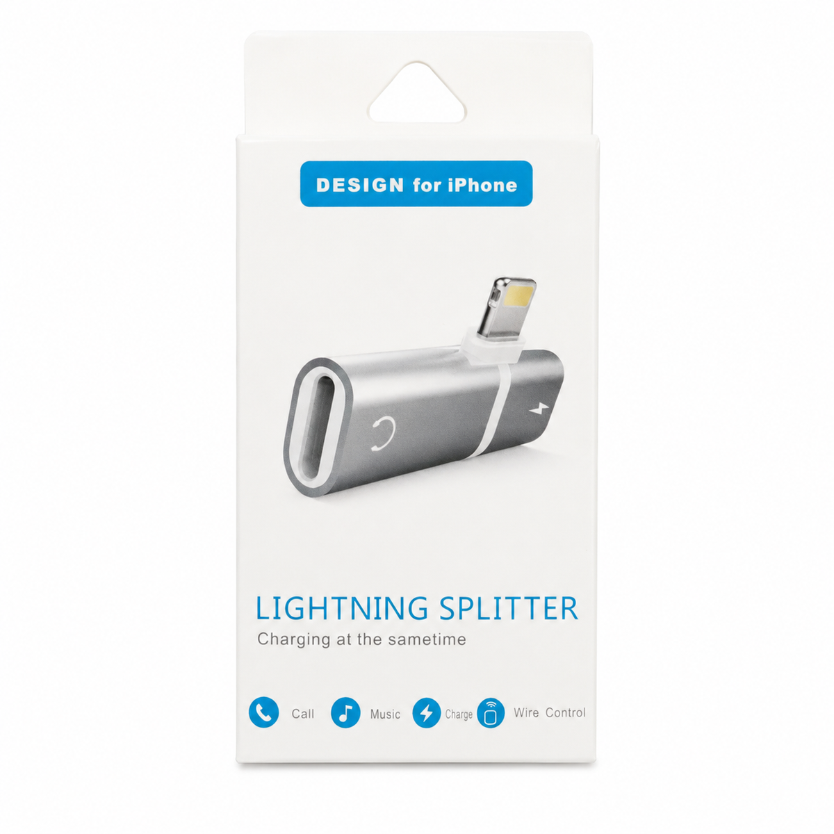 IP LIGHTNING SPLITTER (HP+CHARGE) الصورة الرئيسية