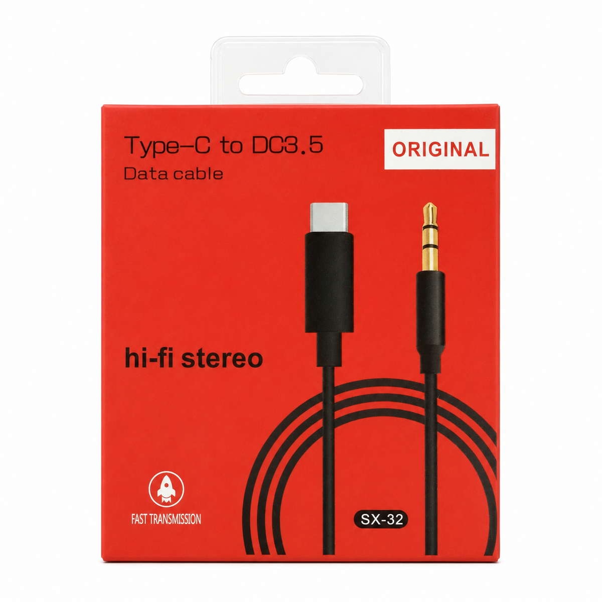 USB C TO 3.5MM AUX CABLE - 1.2M