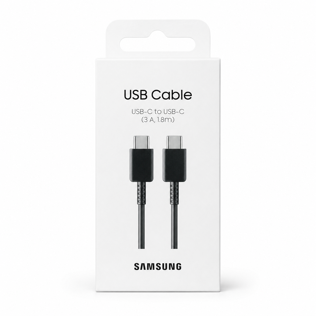 Samsung USB-C to USB-C Cable 3A 1.8m EP-DX310 - Black