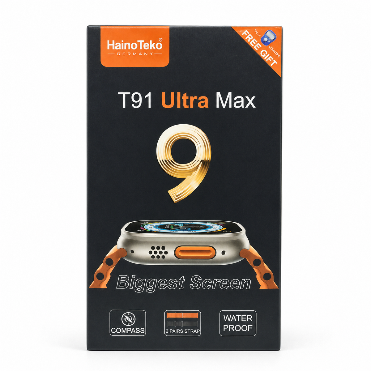HainoTeko T91 Ultra Max Compass Smartwatch