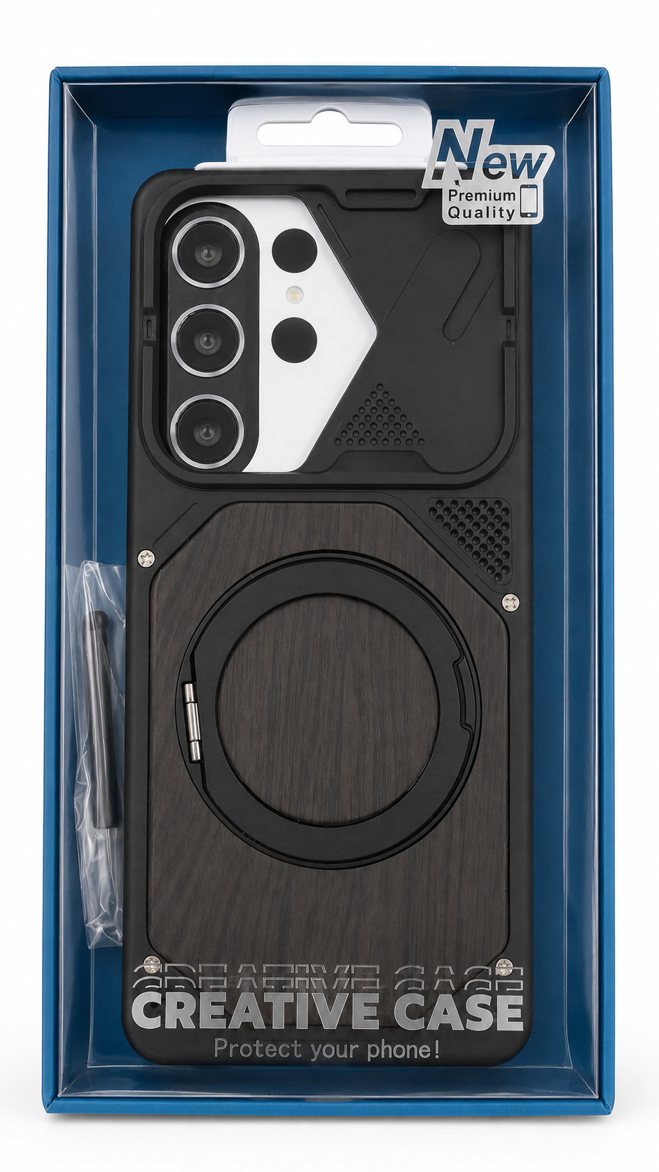 CREATIVE CASE WOOD 360 - SAM S26 ULTRA الصورة الرئيسية