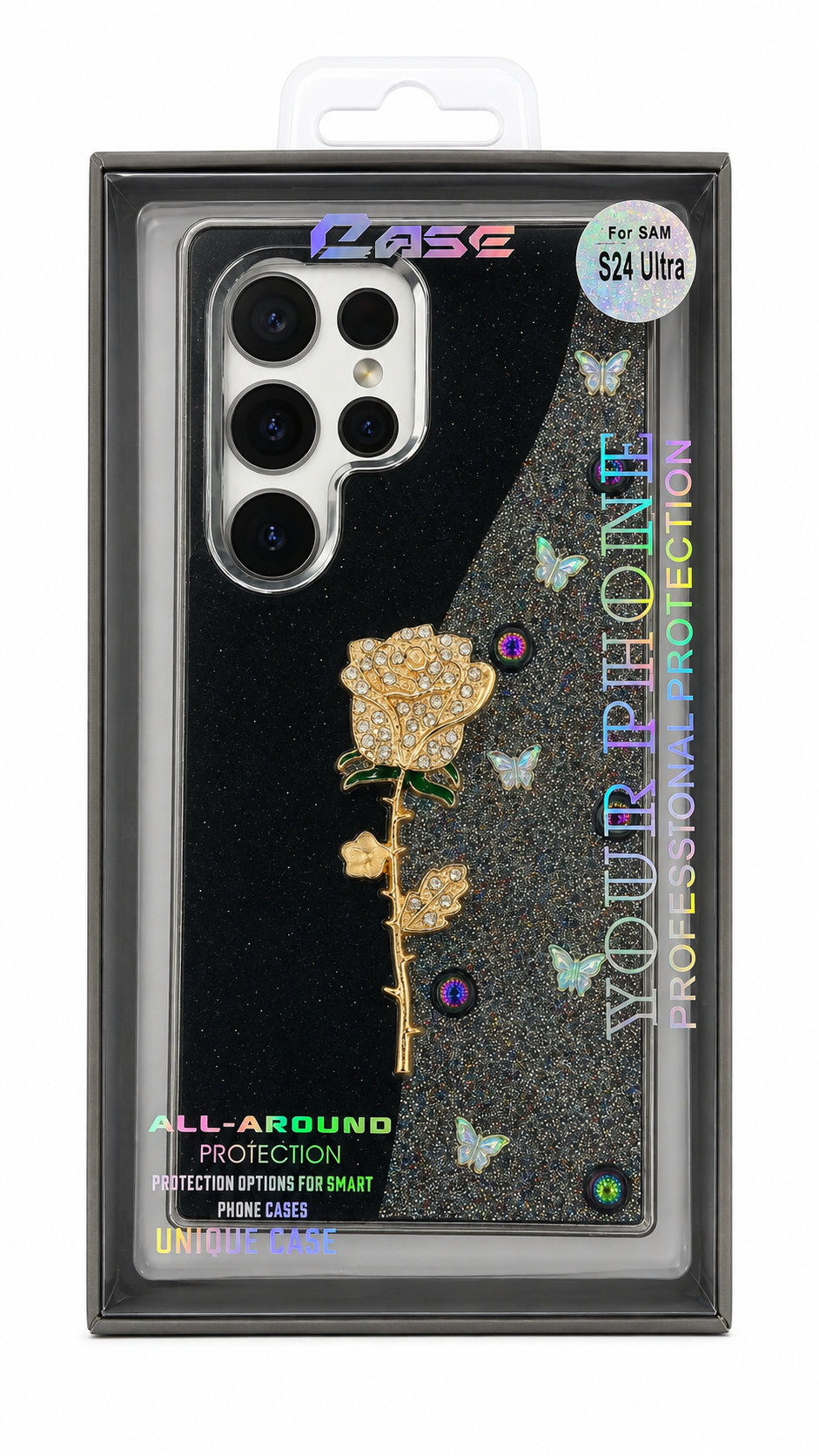 FLOWER STONE CASE IPHONE AND SAMSUNG الصورة الرئيسية