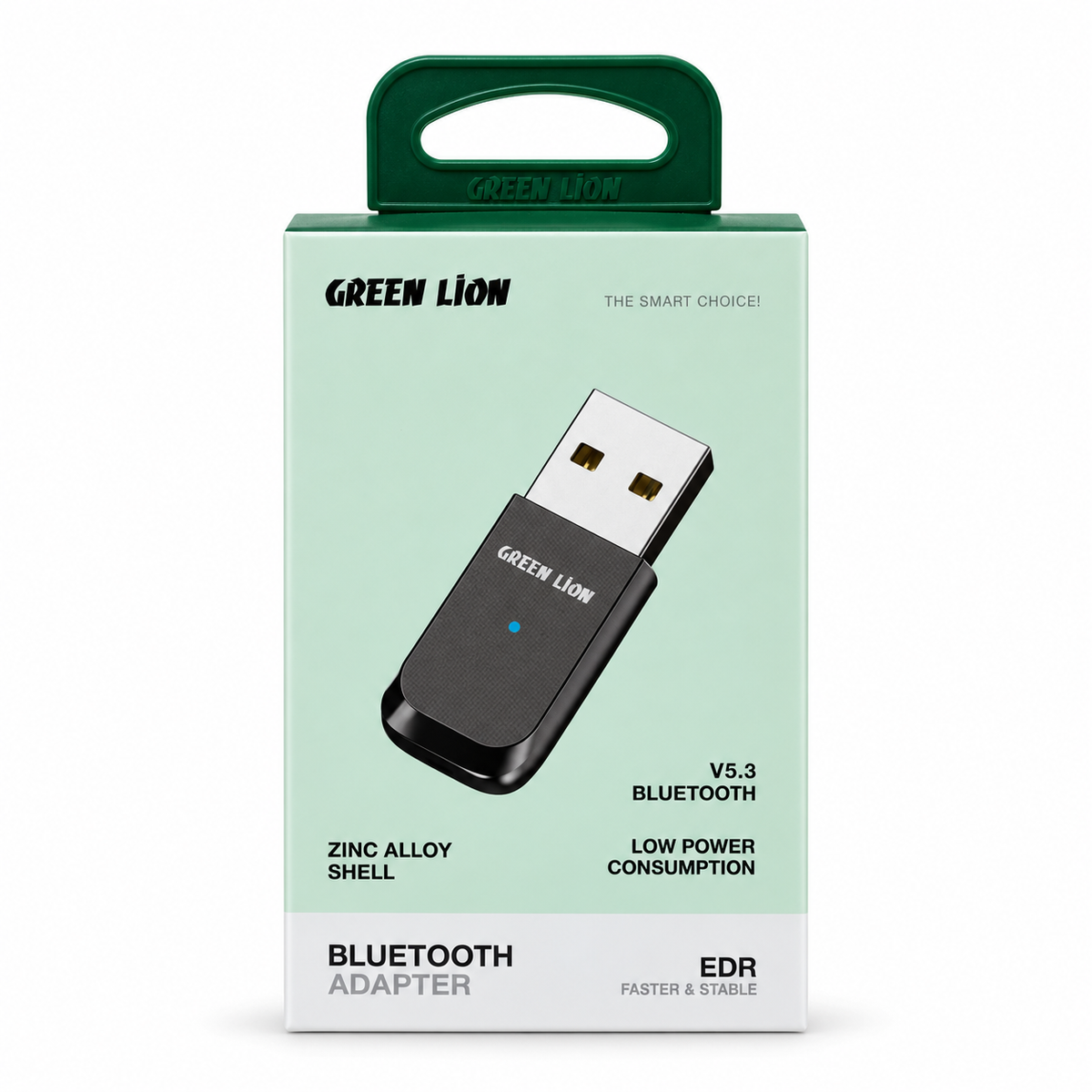Green Lion USB Bluetooth 5.3 Wireless Dongle Adapter with EDR
