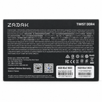 ZADAK TWIST 16GB (2x8GB) DDR4 3600MHz Desktop Gaming Memory RAM Kit