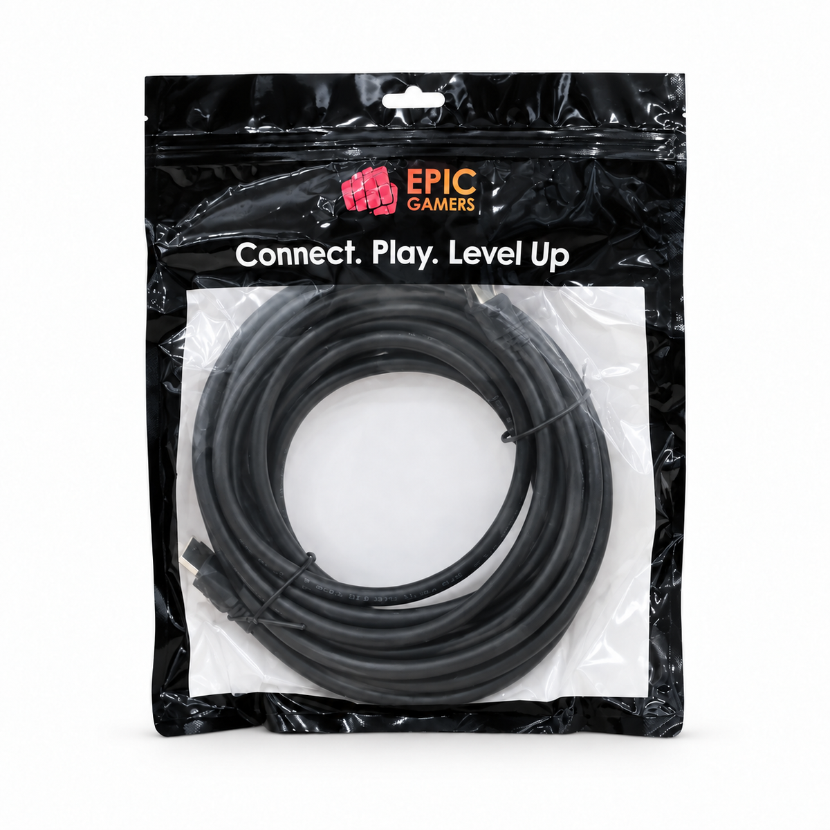 EPIC GAMERS High-Speed Braided CAT8 Gaming Interconnect Cable - 5M الصورة الرئيسية