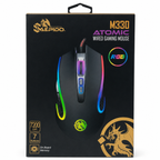 Salpido M330 Atomic Wired RGB Gaming Mouse - Black