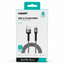 Salpido SDC-63L USB-A to Lightning Fast Charging Data Cable 1m - Black