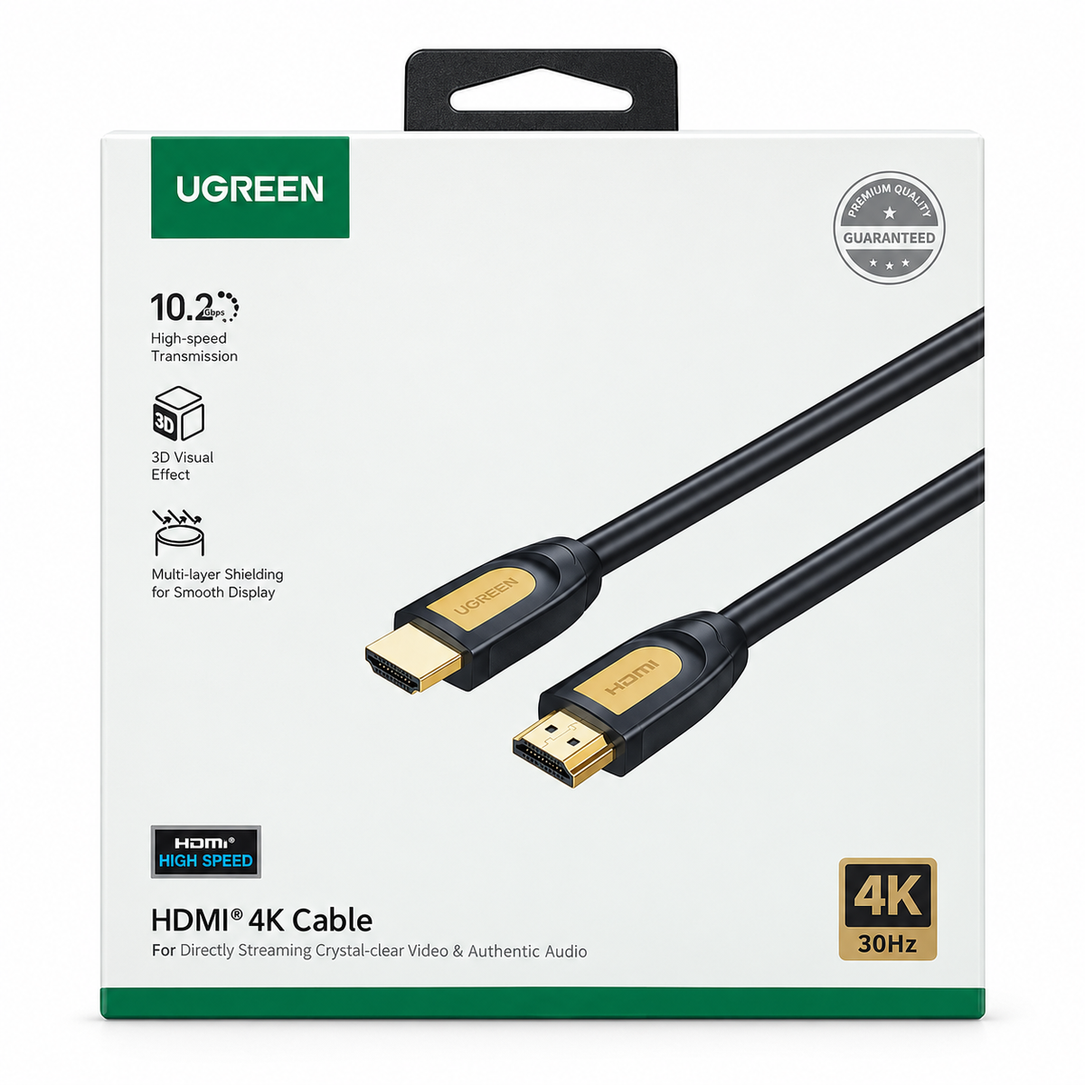 UGREEN High Speed HDMI-M to HDMI-M Cable - 5M-4K Ultra HD
