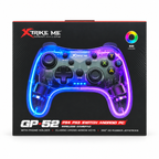 XTRIKE ME GP-52 RGB Transparent Wireless Gamepad with Phone Holder