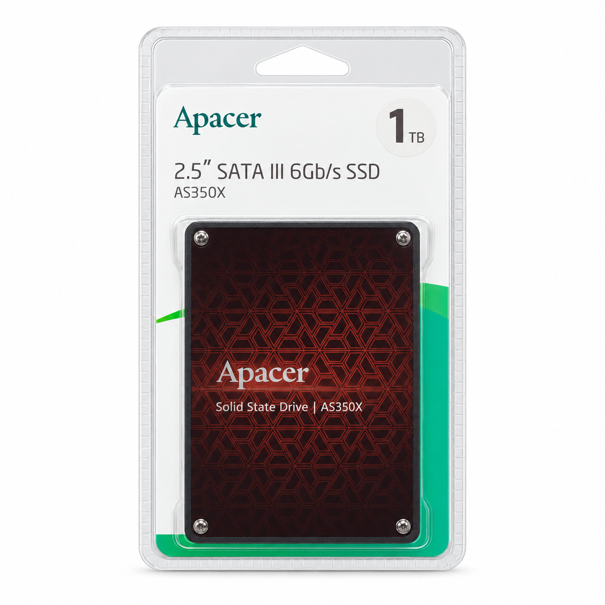 Apacer AS350X 1TB 2.5" SATA III 6Gb/s Internal Solid State Drive (SSD)