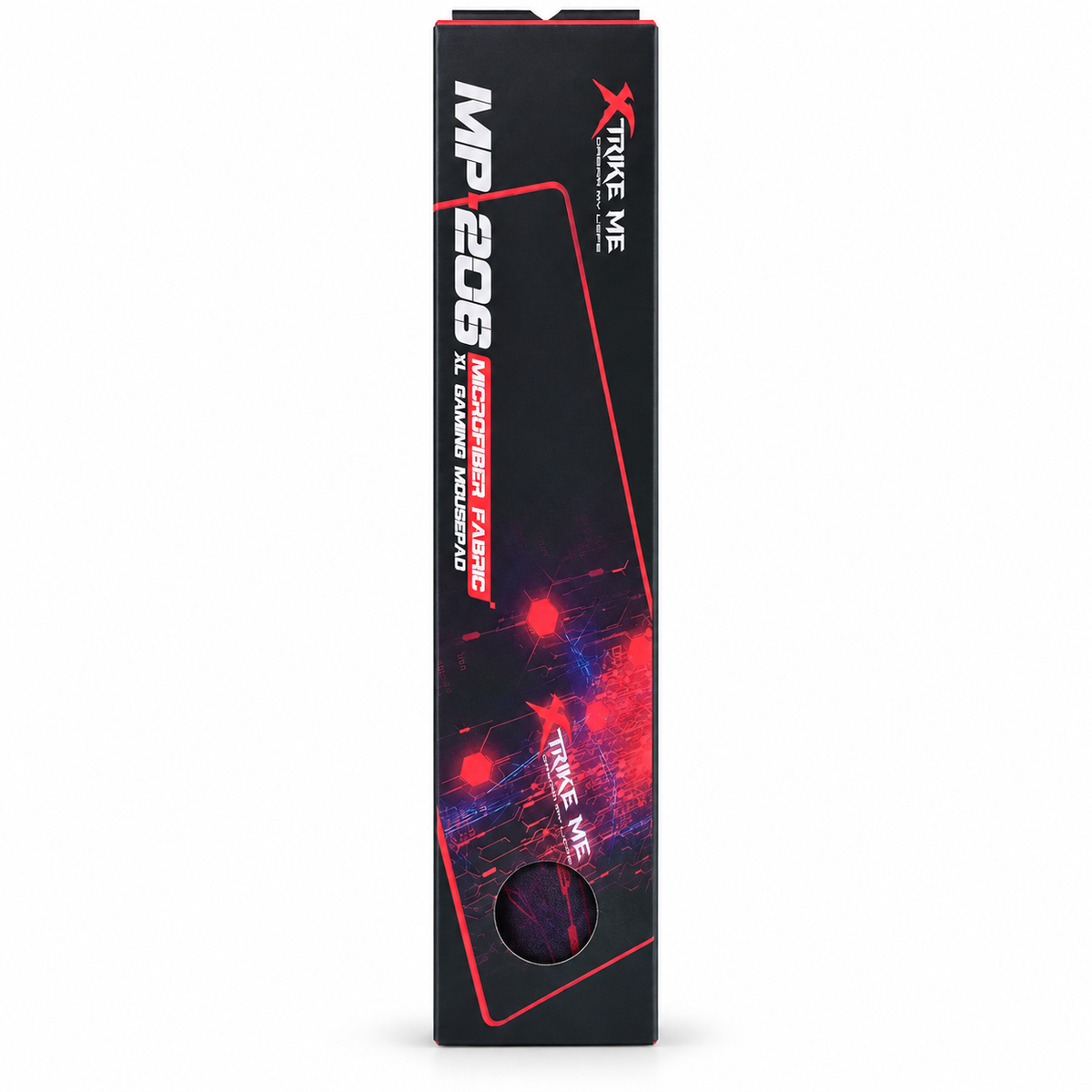 XTRIKE ME MP-206 Microfiber Fabric XL Extended Gaming Mousepad (770 x 295 x 3 mm)