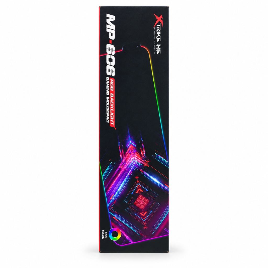 XTRIKE ME MP-606 RGB Backlight Extended Gaming Mousepad (800 x 300 x 3 mm)