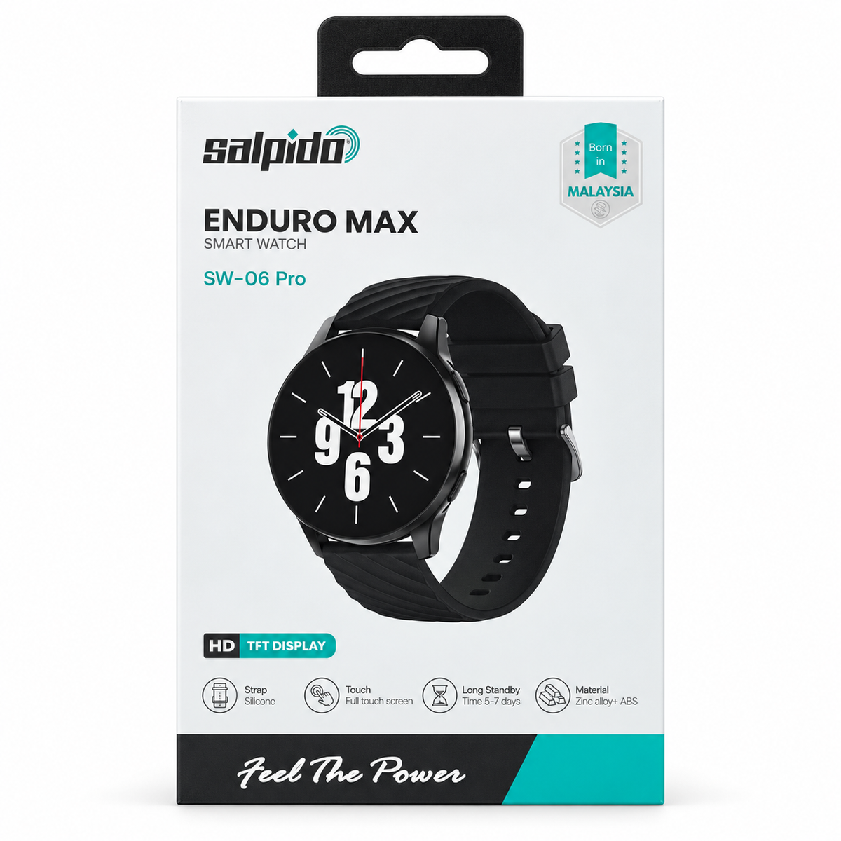 Salpido ENDURO MAX Smart Watch SW-06 Pro (Round TFT Display)