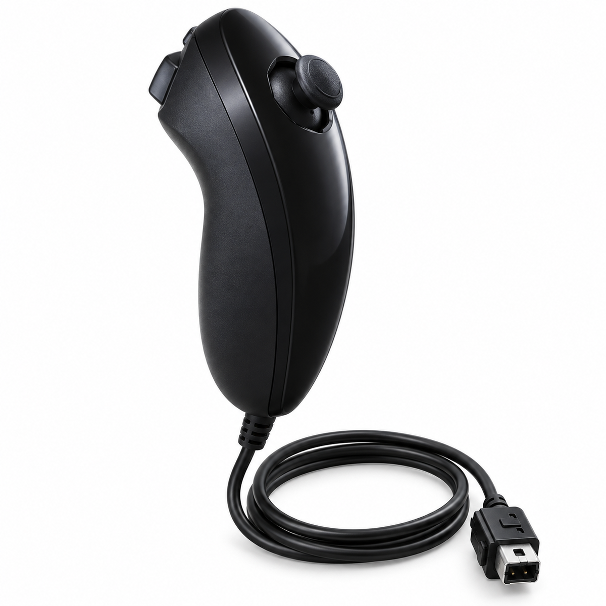 Nintendo Wii Nunchuk Wired Controller - Black