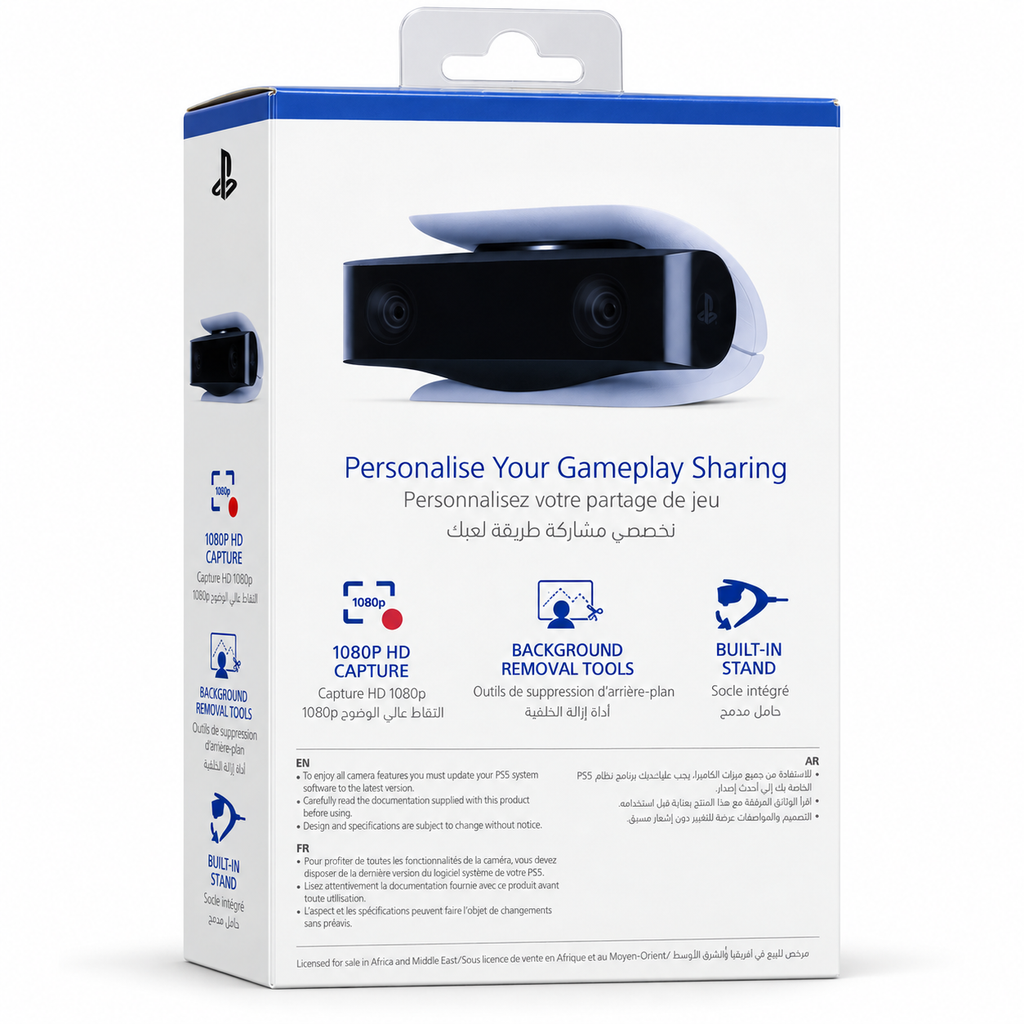 Official Sony PlayStation 5 HD Camera (1080p Dual Lenses)