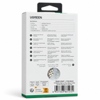 UGREEN Lightning-M to 3.5mm-F Headphone Jack Audio Adapter (Apple MFi)