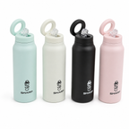 SHARP Matte Drinking Bottle With magnetic Phone Holder