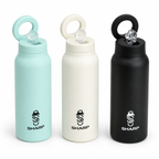 SHARP Matte Drinking Bottle With magnetic Phone Holder