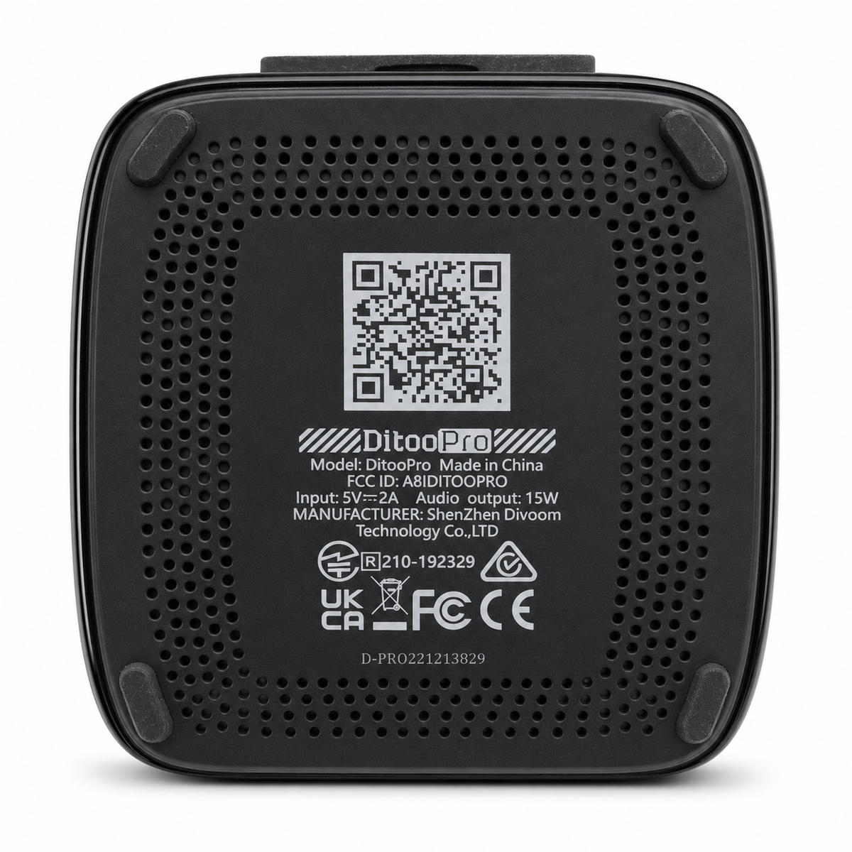 Divoom DitooPro Retro Pixel Art Bluetooth Speaker